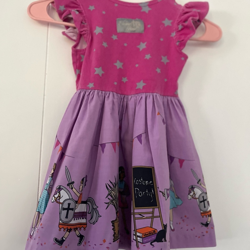 Eleanor Rose Halloween Surprise Rhonda Flutter Dress Costume Party Size 3-4 - Picture 9 of 13